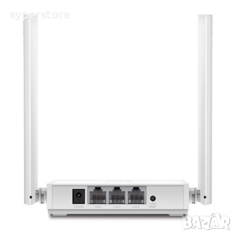 Рутер безжичен  Router TP-Link TL-WR820N Wi-Fi N 300Mbps с 2 мощни външни антени x5 dBi, снимка 2 - Рутери - 38359436