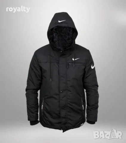 Nike мъжко черно зимно яке 