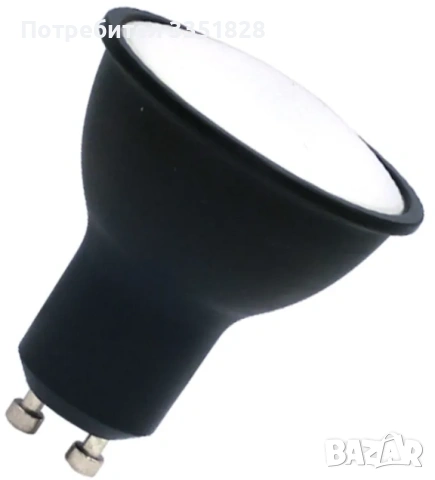 ЛЕД КРУШКА ЧЕРНА 4,9W