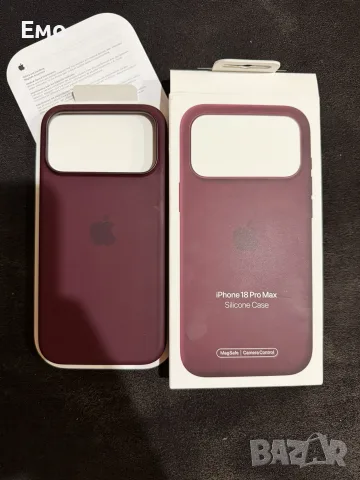 Оригинален кейс 18 pro max burgundy