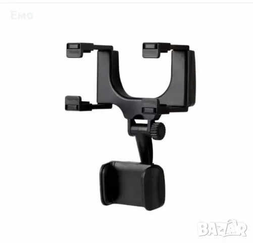 Въртяща се на 360 градуса стойка, стабилно закрепване на огледало за обратно виждане на телефон, снимка 7 - Аксесоари и консумативи - 47870626