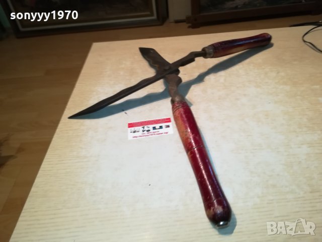 СТАРА НЕМСКА НОЖИЦА 60СМ 1010211853, снимка 4 - Антикварни и старинни предмети - 34416492