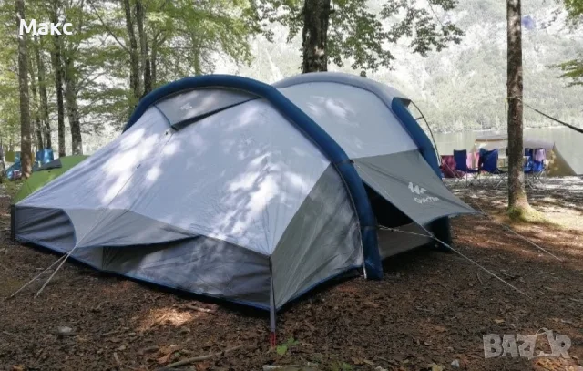 Надуваема палатка Quechua Air
Seconds 4 XL (Decathlon) - отлично
сьстояние, снимка 2 - Палатки - 56037277