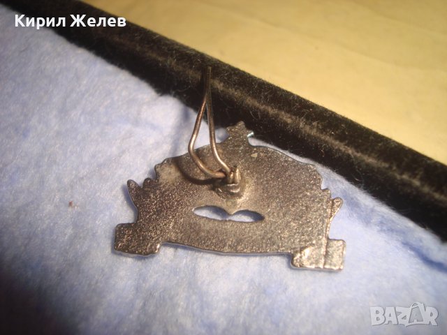 ПАГ БУРГАС - СРЕБРИСТА СТАРА РЯДКА УЧЕНИЧЕСКА КОКАРДА ВЕНЗЕЛ СОЦ НРБ 29208, снимка 4 - Колекции - 37320169