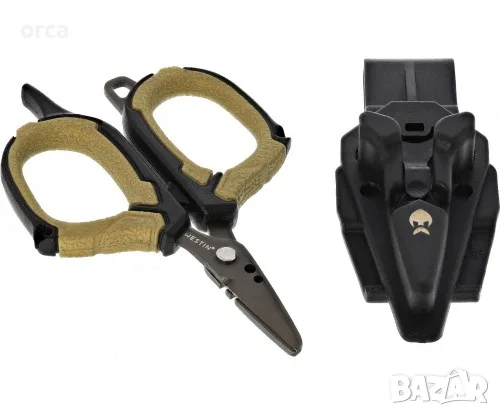 Ножица Westin Braid Scissors 8.9 см за плетено влакно с калъф
