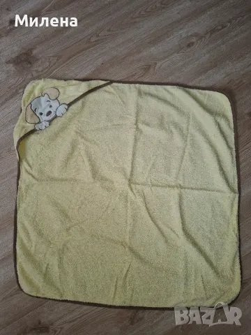 Детска хавлиена кърпа с качулка кученце, снимка 3 - За банята - 49449858