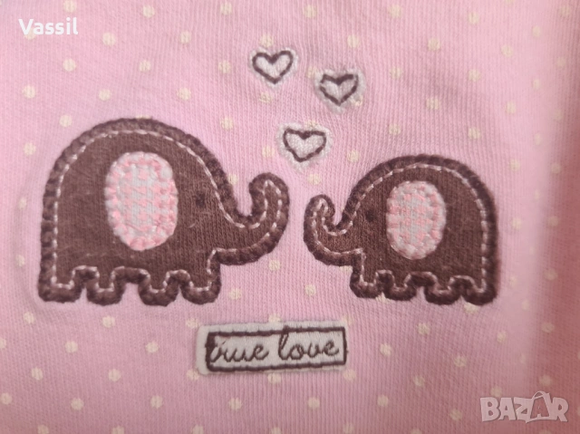 Над 49бр. детски дрешки за момиче до 3 месеца - 50, 56 макс