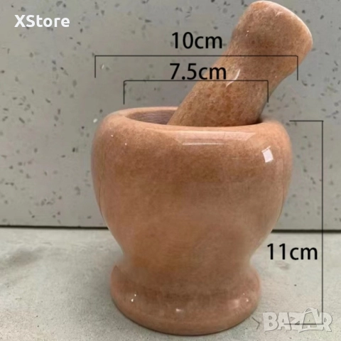 Каменно хаванче за стриване на чесън, снимка 8 - Други - 52517381