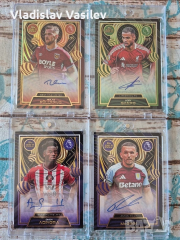 Topps Gold EPL 2026 - Chase Cards Update 22.04, снимка 3 - Колекции - 53637059