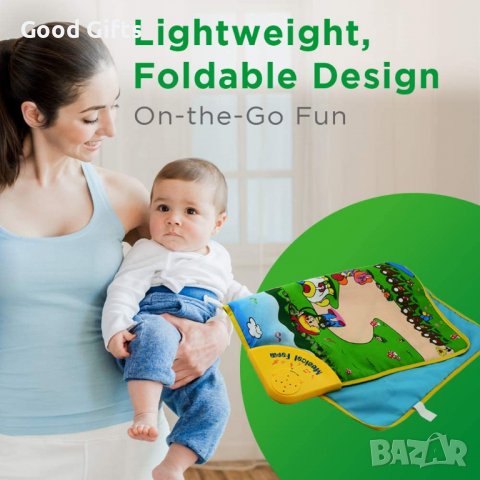 Музикално бебешко килимче с животни, снимка 5 - Други - 38283933