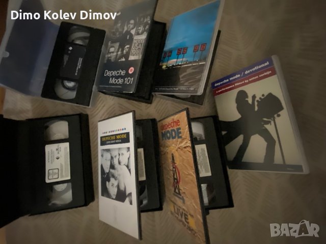 Depeche Mode VHS HIFI Колекция Оригинали., снимка 7 - Други музикални жанрове - 42374216