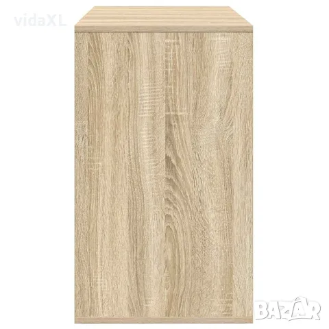 vidaXL Служебен шкаф Сонома дъб 120 x 41 x 75 см Инженерна дървесина, снимка 7 - Бюфети - 56147067