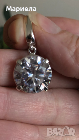 Сребърни обици, снимка 2 - Обеци - 44709660