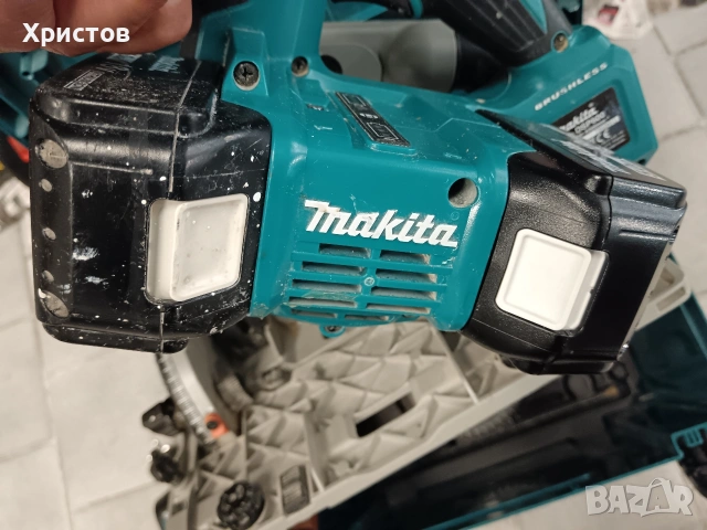 Акумулаторен циркулярен трион MAKITA DSP600ZJ., снимка 5 - Триони и циркуляри - 54157697