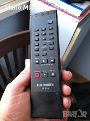 Дистанционно за видео Telefunken Vhs