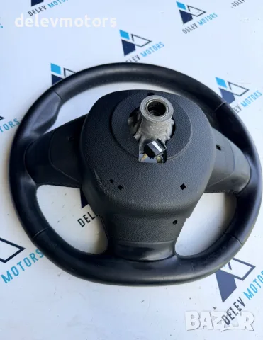 484003952R мултифункционален кожен волан от Renault Megane 1.5 DCI, снимка 6 - Части - 56330918