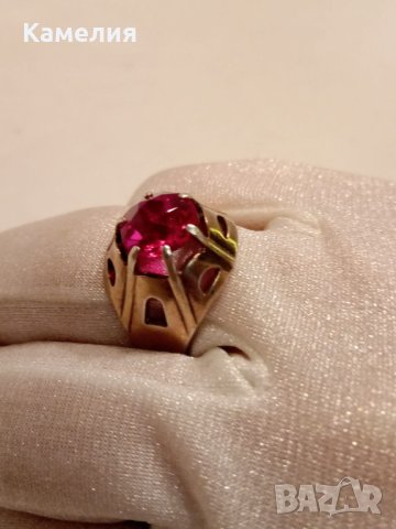 Руско сребро , снимка 9 - Пръстени - 42809679