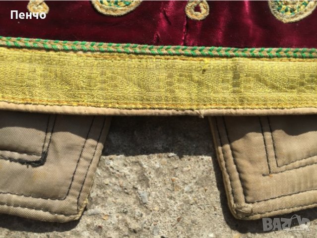 старинен елек, елече /кадифе, сърма/, снимка 10 - Антикварни и старинни предмети - 38394045