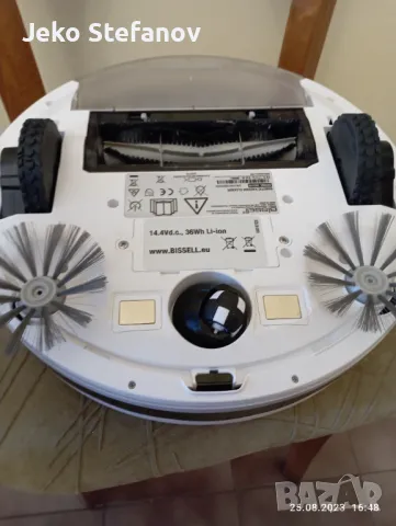   Продавам робот BISSEL  POWERFULLY VACUUMS  , снимка 4 - Прахосмукачки - 49804580