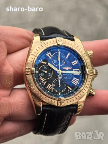 Breitling Chronomat Evolution 18K Gold Limited Edition , снимка 1