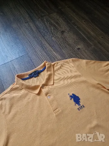 Страхотна мъжка тениска US POLO  размер XL , снимка 3 - Тениски - 50424956