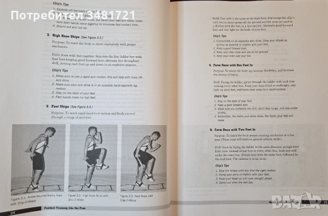 Football Training Like the Pros, снимка 6 - Енциклопедии, справочници - 54244630