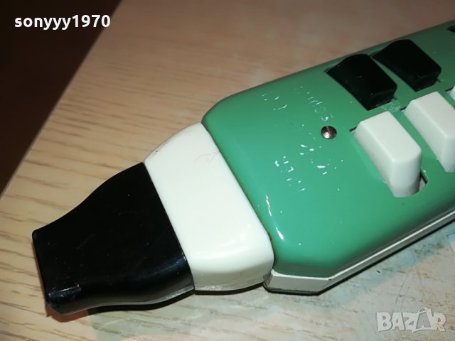 РЕТРО СВИРКА-МЕТАЛЕН ДУХОВ ИНСТРУМЕНТ-36Х7Х5СМ, снимка 8 - Духови инструменти - 29235189