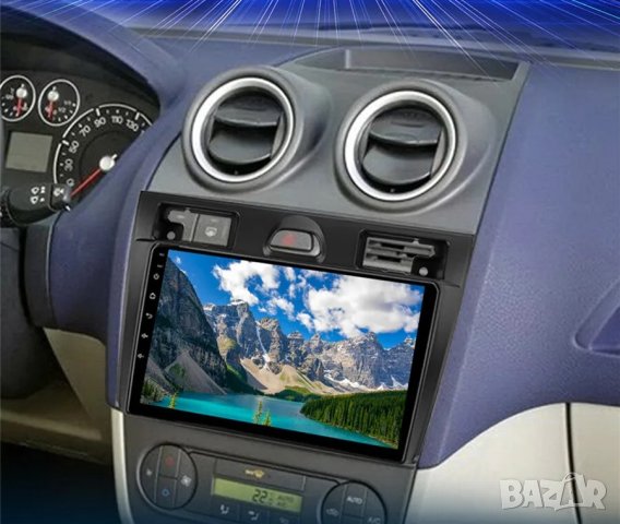 Мултимедия, Двоен дин, Навигация, за Ford Fiesta, Форд Фиеста, плеър, 9“ екран, Android, 2 DIN, снимка 2 - Аксесоари и консумативи - 44231323