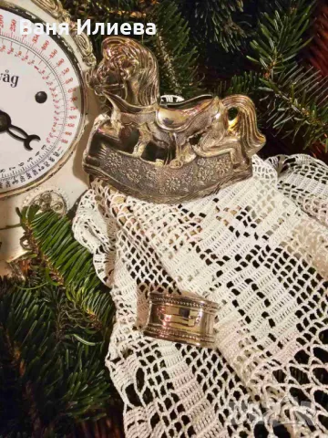 Нов посребрен комплект , снимка 6 - Други - 48714474