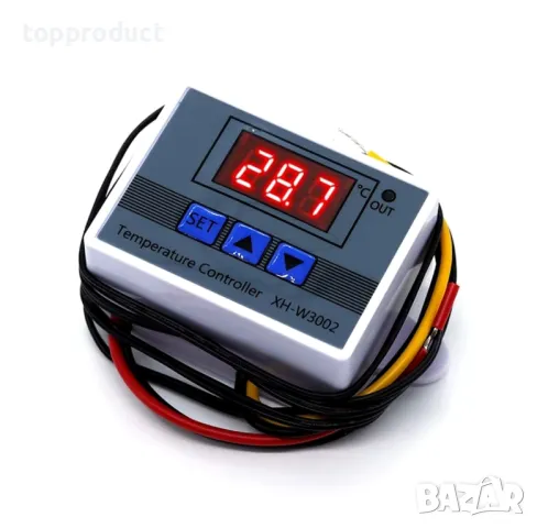 Терморегулатор, термостат, термореле за инкубатор, термоконтролер W3002, снимка 2 - Друга електроника - 41721933