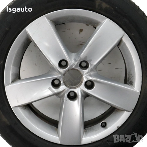 Алуминиеви джанти 5x112 с гуми R16 Volkswagen Passat (B7) 2010-2014 ID: 154141, снимка 2 - Гуми и джанти - 52454926