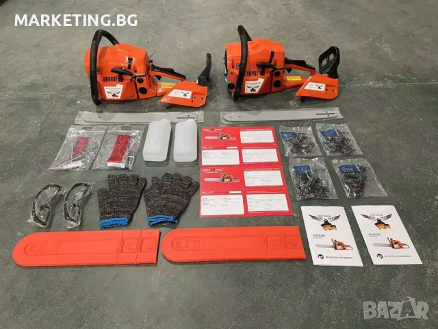 Бензинов верижен трион 4,6kW / 40см, снимка 10 - Градинска техника - 50406555