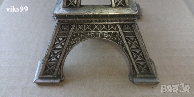 Метален сувенир Айфеловата кула Made in France, снимка 3 - Арт сувенири - 37281469