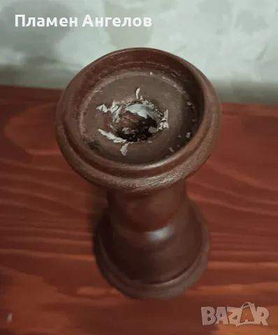 Свещник дървен, снимка 4 - Други - 49305323