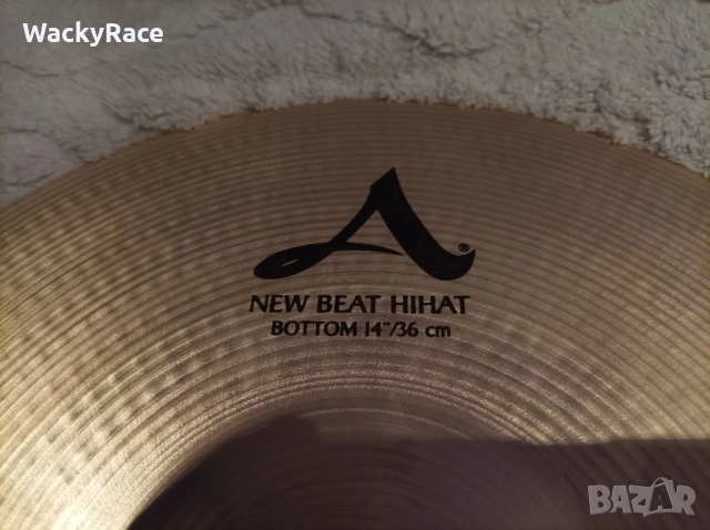 Фус чинели Zildjian A New Beat 14", снимка 4 - Ударни инструменти - 52938612