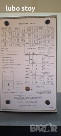 Мултицет Unigor 6e P , произведен от Goerz Electro, снимка 3 - Антикварни и старинни предмети - 52159141