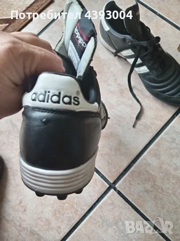Футболни стоножки естествена кожа Adidas, снимка 4 - Футбол - 56235002
