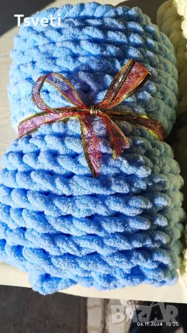 ръчно плетени бебешки одеалца , снимка 12 - Спално бельо и завивки - 47848772