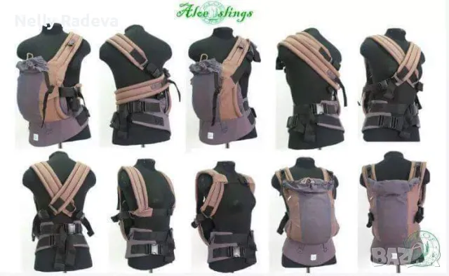 Ергономична раница Aloe slings, снимка 4 - Кенгура и ранички - 48813877