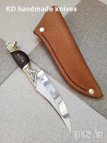 Ръчно изработен ловен нож от марка KD handmade knives ловни ножове, снимка 1 - Сафари почивки - 30284361