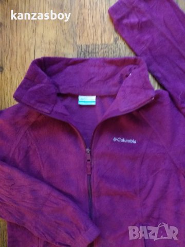 columbia Women's Full-Zip Fleece Jacket - страхотно поларено горнище, снимка 3 - Спортни екипи - 38333092