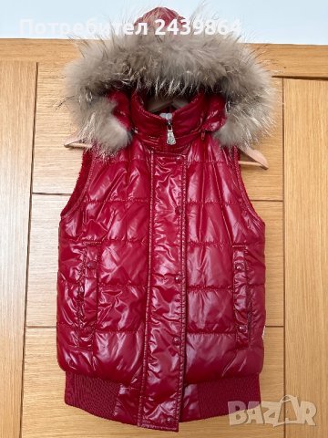 Жилетка ARMANI, кожени якета, пончо, пълто ест. косъм! Топлина през зимата, снимка 3 - Палта, манта - 26716365