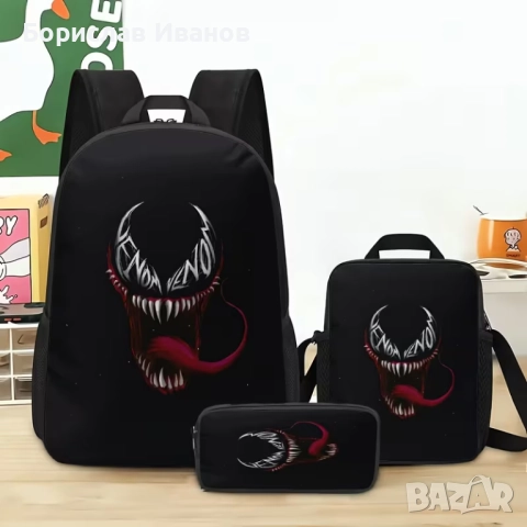 Раница Marvel Venom, снимка 2 - Раници - 52469370