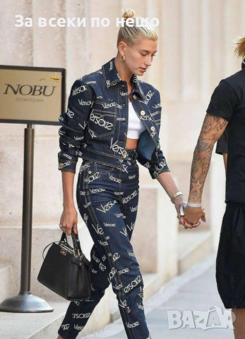 Versace Дамски Дънков Комплект Код SK884