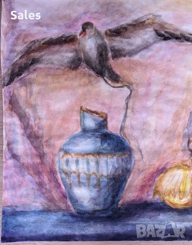 Картини акварел , снимка 7 - Картини - 40666733