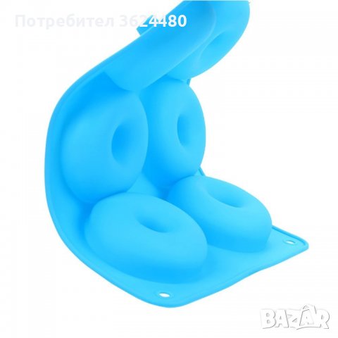 Силиконова форма за понички със 6 гнезда Силиконова форма за понички със 6 гнезда Силиконова форма з, снимка 4 - Прибори за хранене, готвене и сервиране - 39983812