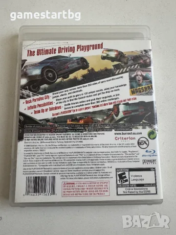 Burnout Paradise за Playstation 3(PS3), снимка 2 - Игри за PlayStation - 56543131