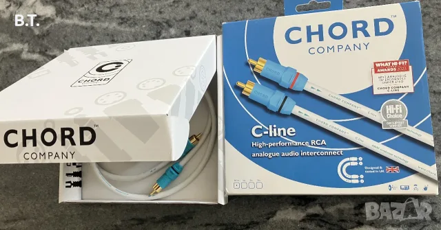Кабел RCA to RCA "CHORD" C-Line, снимка 3 - Други - 56475173