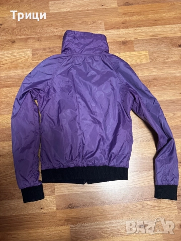 Лилаво яке ветровка, снимка 3 - Якета - 52268238