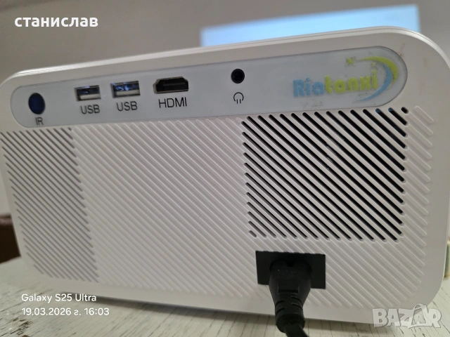 full hd проектор, снимка 3 - Плейъри, домашно кино, прожектори - 53904651